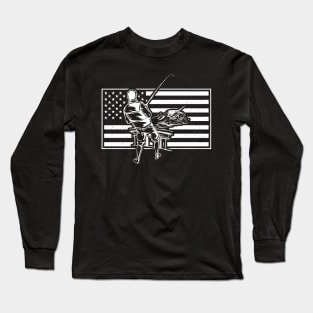 American Marlin Fishing Long Sleeve T-Shirt